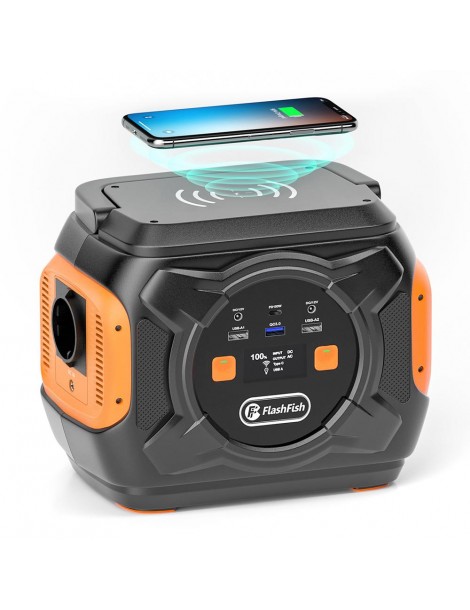 Flashfish A301 320W 292Wh 80000mAh Generatore Solare Portatile per Viaggi all'Aperto Campeggio Casa Versione EU Promozione