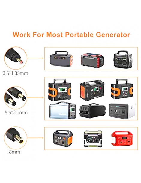 Flashfish SP 18V 100W Pannello Solare Portatile Doppio Caricatore Solare USB Pieghevole Spedizione Gratuita