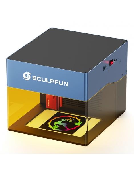SCULPFUN iCube Pro 5W Incisore laser spot laser 0 06 mm velocità di incisione 10000 mm/min scheda madre 32 bit Shopping Online
