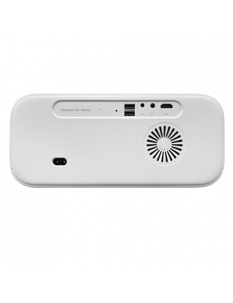 Wanbo X5 Proiettore LCD 1080P 1100 ANSI Lumen correzione trapezoidale automatica Nuova