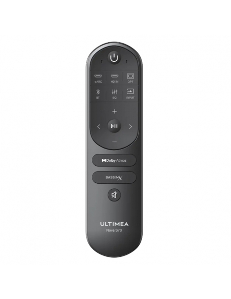 Ultimea Nova S70 Soundbar con subwoofer 3.1.2 canali 4K Dolby Vision HDR Pass-Through 3 modalità EQ Convenienza