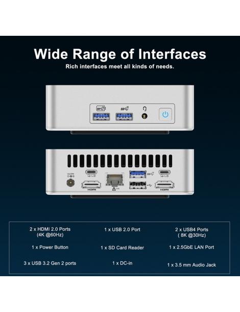 GEEKOM XT12 Pro Mini PC Intel Core i9-12900H 14 core fino a 5 0GHz 32GB RAM 1TB SSD Vendita Calda