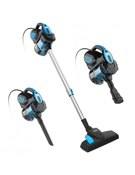 INSE I5 Aspirazione 18Kpa 600W Motore con filo Aspirapolvere portatile 1L Coppa polvere – Blu Vendita Economica