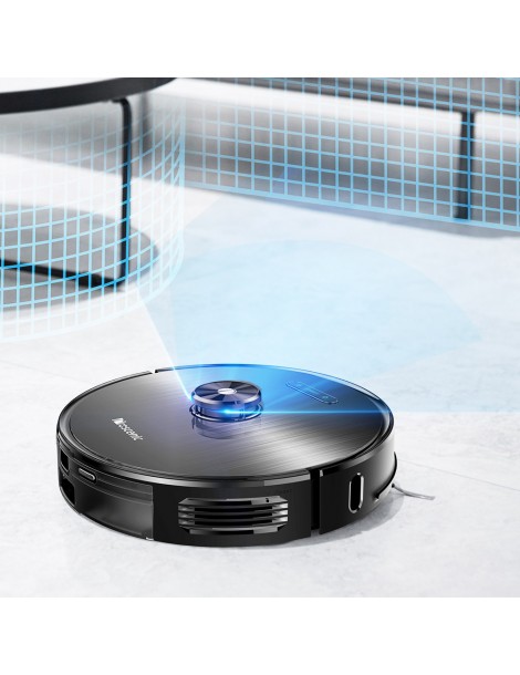 Proscenic M8 Robot Aspirapolvere con Navigazione Lidar 3 in 1 Aspiratore Robot e Mop con una Forte Aspirazione di 2700Pa Offerta per la Festa della Mamma