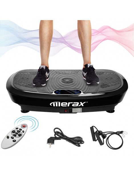 Merax Pedana Vibrante Con Oscillazione 3D E Speaker Bluetooth - Nero Vendita calda