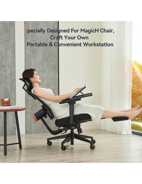NEWTRAL LAPD Scrivania staccabile per sedia ergonomica MagicH-BP/MagicH-BPro - Nero Nuovo