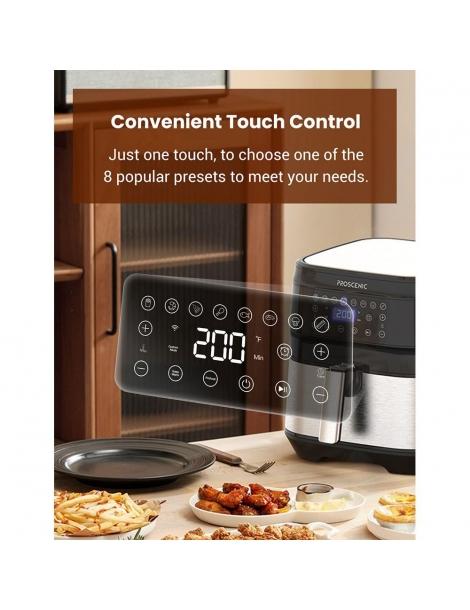 Proscenic T21 Smart Friggitrice Elettrica 1700W Senza Olio Padella Antiaderente Consegna Veloce