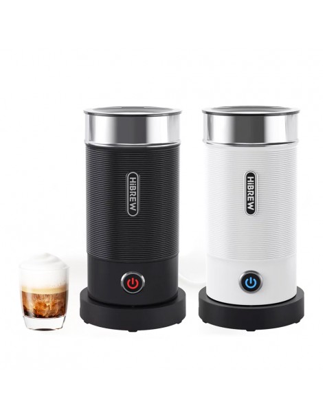 HiBREW M1A 450W Macchina montalatte miscelatore di cioccolato per latte freddo/caldo e cappuccino - Bianco Offerta