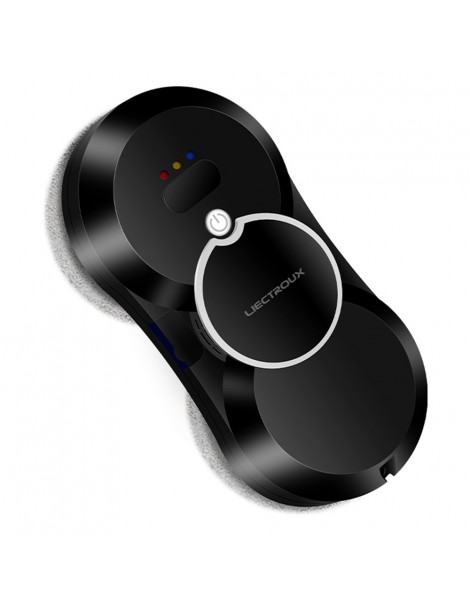 Liectroux HCR-10 Robot lavavetri serbatoio dell'acqua da 30 ml ultrasottile da 6 8 cm 2800 Pa - Nero Saldi