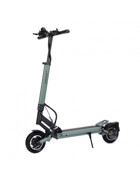 Ausom GX1-25KMH Scooter elettrico pieghevole motore 500W batteria 48V 15.6Ah NFC Sblocco pneumatici 9*3" Qualità