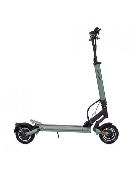 Ausom GX1-25KMH Scooter elettrico pieghevole motore 500W batteria 48V 15.6Ah NFC Sblocco pneumatici 9*3" Qualità