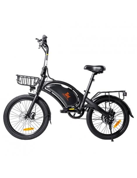 Kukirin V1 Pro City Electric Bike 25km/h batteria 48V 7.5Ah motore 350W autonomia massima 45km cestino anteriore Promozione
