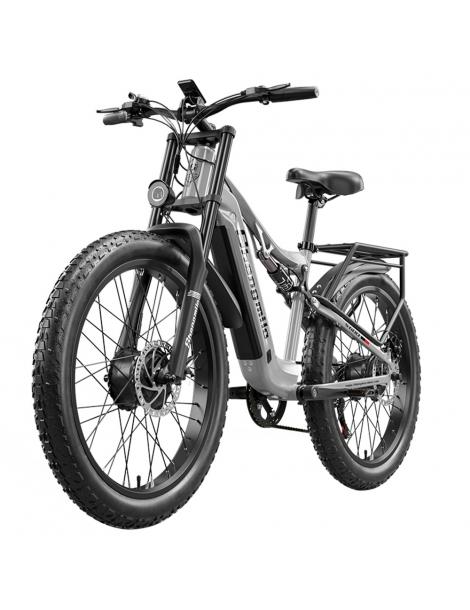 Shengmilo S600 Bicicletta elettrica motore 1000W*2 batteria 48V 17.5AH pneumatici 26 pollici velocità massima 50km/h 160N.M Spedizione Gratuita
