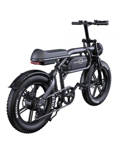 PHNHOLUN C8 Bicicletta elettrica motore da 1500W batteria da 48V 20Ah pneumatici grassi da 20*4.0 pollici Soddisfazione Garantita