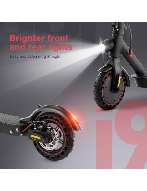 iScooter i9 Pro Scooter elettrico 8 5 pollici Pneumatico a nido d'ape 350W Motore 7 5Ah Batteria 30km/h Velocità massima Nero Convenienza