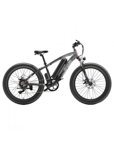 GOGOBEST GF600 26 Pollici Pneumatici Grassi Bicicletta Elettrica Pieghevole 1000W Motore 48V 13Ah Batteria - Grigio Nero Sconto