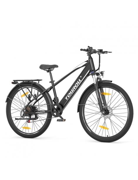 Touroll J1 Bicicletta da trekking con motore da 250W ruote da 27 5" batteria da 561 6Wh autonomia di 100 km Online