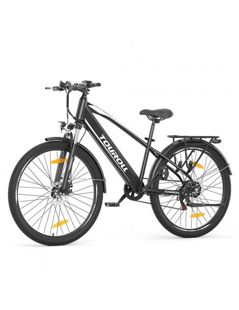Touroll J1 Bicicletta da trekking con motore da 250W ruote da 27 5" batteria da 561 6Wh autonomia di 100 km Online