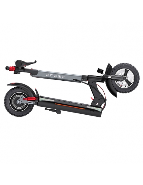 ENGWE Y600 Scooter elettrico pieghevole motore 600W batteria 48V 18.2Ah pneumatici grassi 10*4 pollici Outlet
