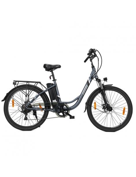 Touroll B1 bicicletta elettrica da città motore da 250W coppia di 45Nm batteria da 36V 15.6Ah velocità massima di 25km/h Saldi