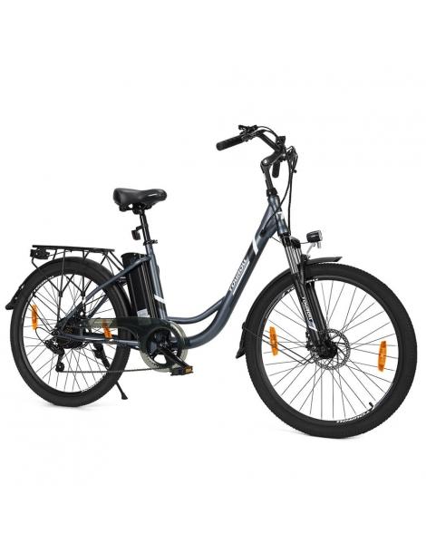 Touroll B1 bicicletta elettrica da città motore da 250W coppia di 45Nm batteria da 36V 15.6Ah velocità massima di 25km/h Saldi