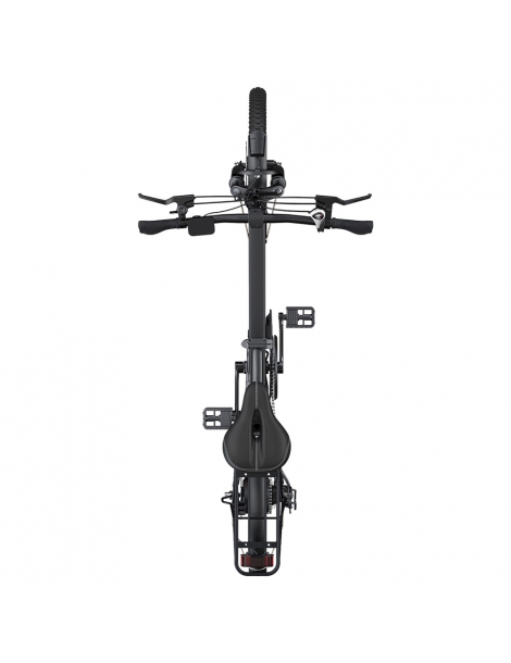 ENGWE P1 Bicicletta elettrica pieghevole pneumatico 20*3 pollici motore 250W batteria 36V 13Ah - Nero In Saldo