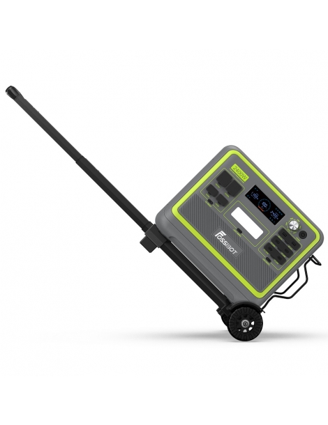 FOSSiBOT F2400 Carrello pieghevole può sostenere fino a 25kg maniglia regolabile su 3 livelli Soddisfazione Garantita