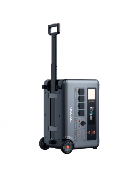 Oscal PowerMax6000 6000W Centrale Elettrica Portatile batteria LiFePO4 da 3600Wh a 57600Wh 14 uscite Fino Al -60%