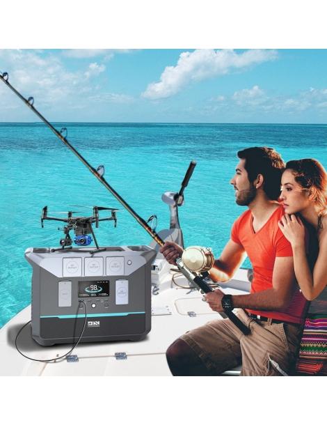 DaranEner NEO1500Pro Generatore Solare Portatile Da 1382Wh uscita CA da 1800W 14 porte Convenienza