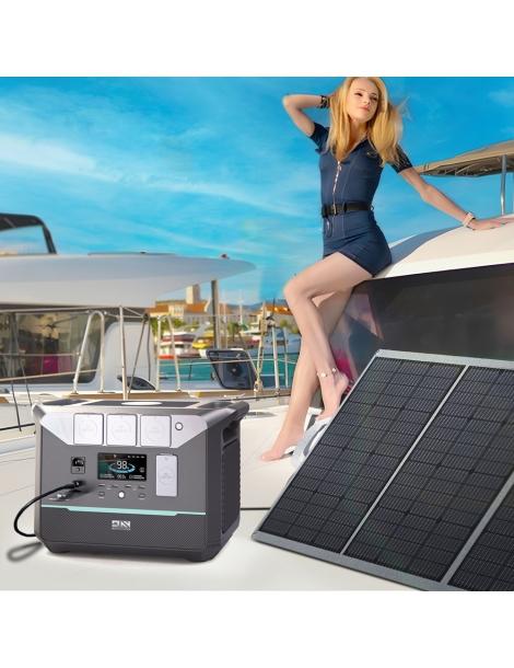 DaranEner NEO1500Pro Generatore Solare Portatile Da 1382Wh uscita CA da 1800W 14 porte Convenienza