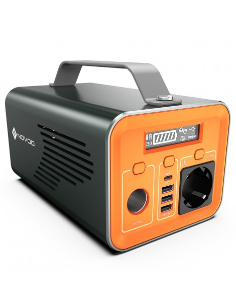 NOVOO ESS 230WH / 200W Stazione di Alimentazione Portatile per Campeggio Viaggio all'Aperto Interruzione di corrente Moda
