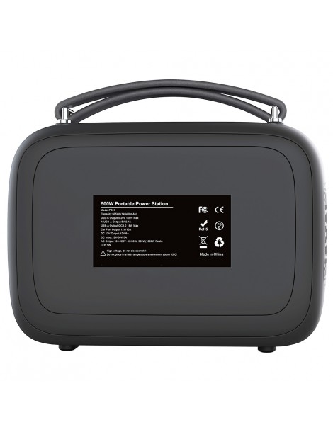 OUKITEL P501 505Wh / 500W Generatore Portatile per Viaggi in Campeggio – Arancione 2025