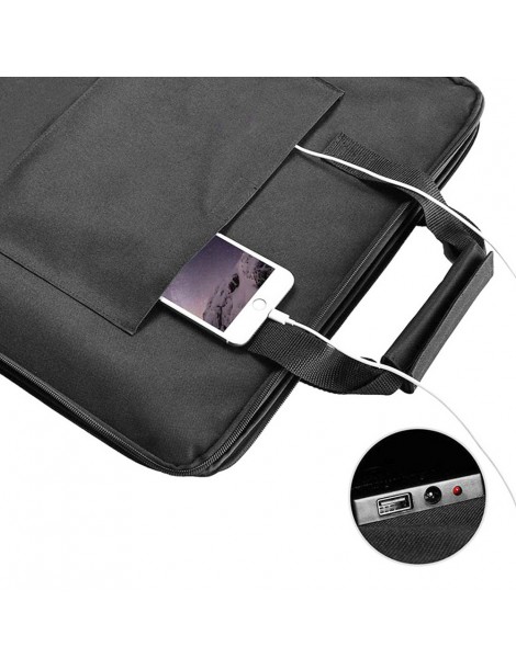 FlashFish SP50 18V/50W Pannello Solare Pieghevole Adattatore DC con Uscita 5V USB 18V DC Per Stazione Elettrica Rilascio limitato