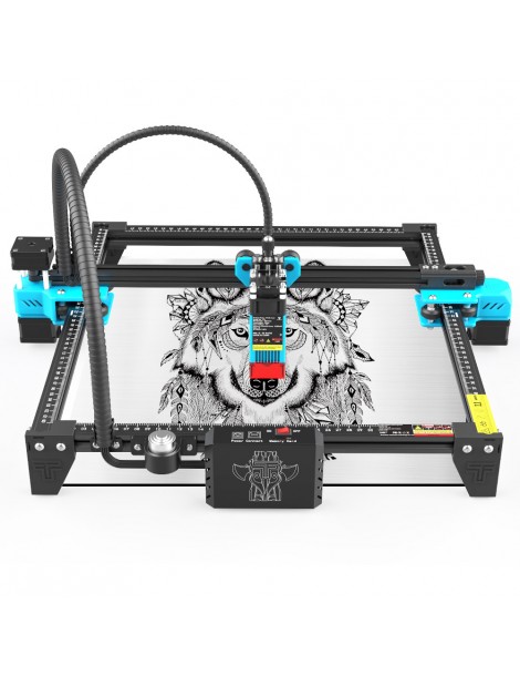 TWO TREES TTS 5.5W 40W CNC Taglierina Per Incisioni Laser 0.08 * 0.08mm Compresso Spot Metallo 300x300mm Offerta speciale della fabbrica