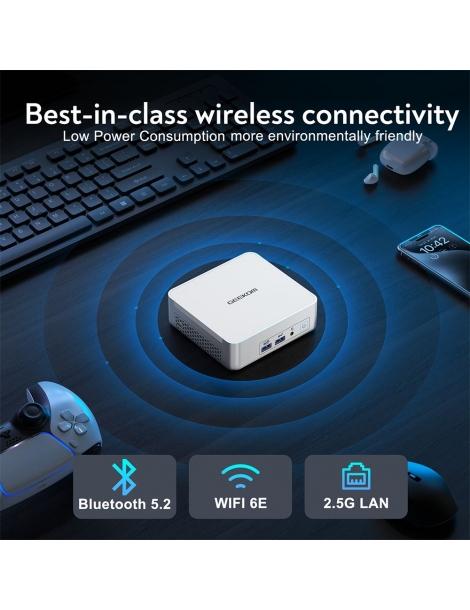 GEEKOM XT12 Pro Mini PC Intel Core i7-12650H 10 core max 4 7GHz 32GB RAM 1TB SSD WiFi 6E Bluetooth 5.2 Vendite Flash