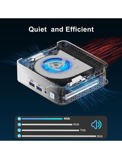 GEEKOM XT12 Pro Mini PC Intel Core i7-12650H 10 core max 4 7GHz 32GB RAM 1TB SSD WiFi 6E Bluetooth 5.2 Vendite Flash