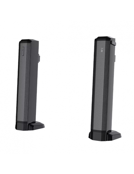 Ultimea Apollo S50 4.1ch Soundbar staccabile con subwoofer Bluetooth 5.3 livello dei bassi regolabile Moda