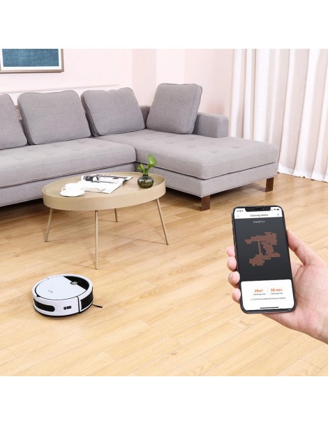 ILIFE V9e Aspirapolvere Robot Aspirazione Massima di 4000Pa Connessione Wi-Fi Grande Pattumiera da 700ml - EU Soddisfazione Garantita