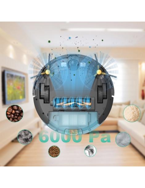 Tesvor M2 Robot Aspirapolvere con Funzione Mop Aspirazione 6000Pa Negozi Online