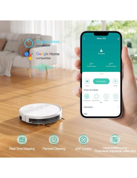 Tesvor M2 Robot Aspirapolvere con Funzione Mop Aspirazione 6000Pa Negozi Online