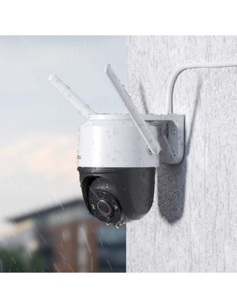 IMOU Cruiser Telecamera di sicurezza per esterni sirena da 110 dB visione notturna a colori telecamera panoramica 1080P IP66 Consegna Veloce