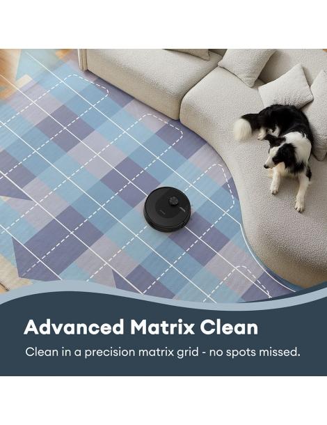 Ultenic D10 Robot Aspirapolvere 15min LiDAR Quick Map 4000Pa Suction 120min Carpet Auto-Boost - Nero Shopping Online
