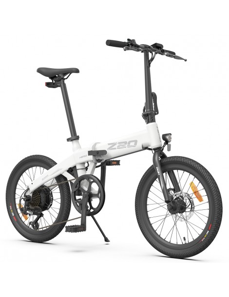 HIMO Z20 Max 20" Pneumatici Bici Elettrica Pieghevole Bici da città 250W Motore 36V 10Ah Batteria - Bianco Negozio