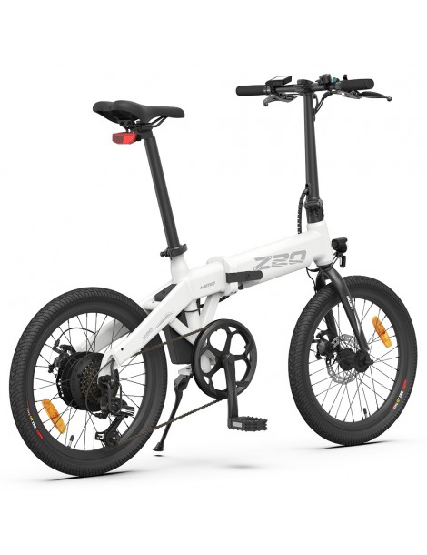 HIMO Z20 Max 20" Pneumatici Bici Elettrica Pieghevole Bici da città 250W Motore 36V 10Ah Batteria - Bianco Negozio