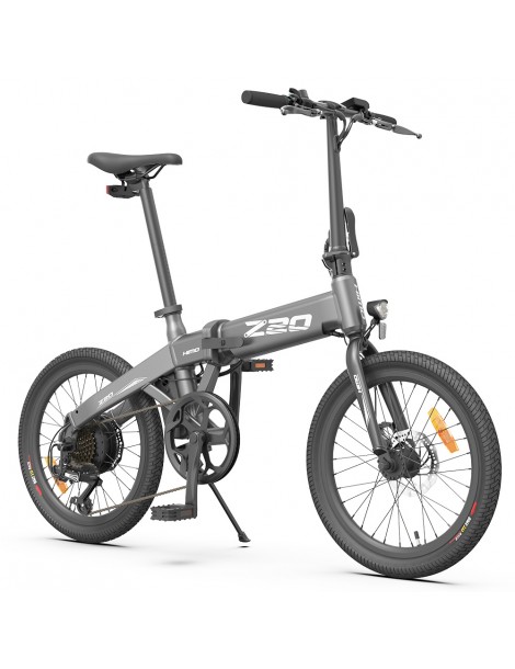 HIMO Z20 Max 20" Pneumatici Bici Elettrica Pieghevole Bici da città 250W Motore 36V 10Ah Batteria - Grigio In Saldo