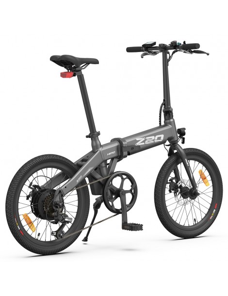 HIMO Z20 Max 20" Pneumatici Bici Elettrica Pieghevole Bici da città 250W Motore 36V 10Ah Batteria - Grigio In Saldo