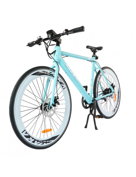 AVAKA R1 Bicicletta elettrica 250W Motore Batteria 9Ah- Blu opaco Prezzo Ridotto