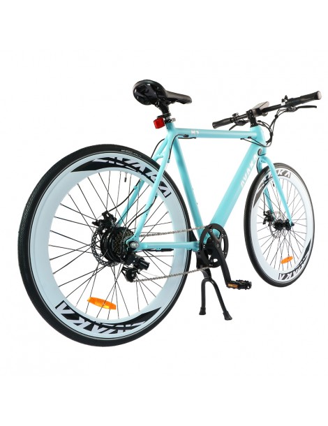 AVAKA R1 Bicicletta elettrica 250W Motore Batteria 9Ah- Blu opaco Prezzo Ridotto