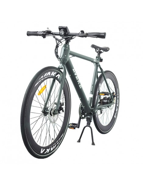 AVAKA R1 Bicicletta elettrica 250W Motore Batteria 9Ah - Verde militare opaco Sottocosto