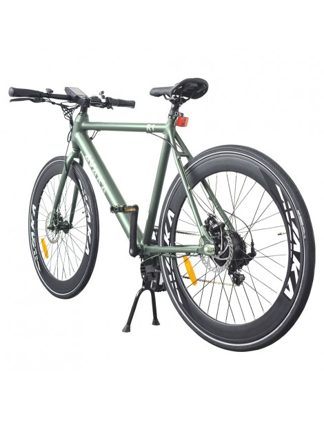 AVAKA R1 Bicicletta elettrica 250W Motore Batteria 9Ah - Verde militare opaco Sottocosto